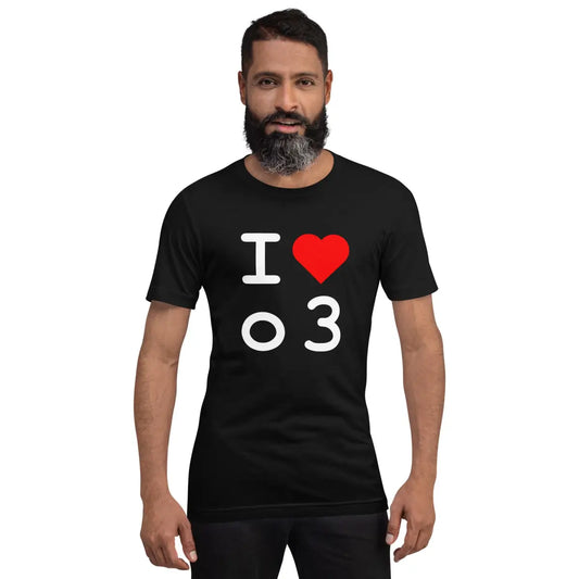 I Heart o3 T-Shirt (unisex)