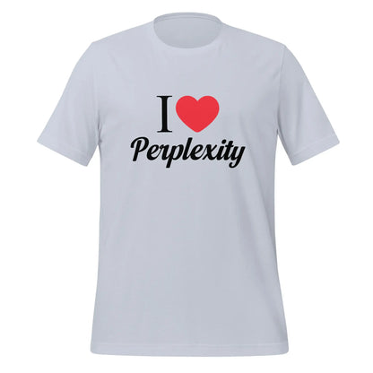 I Heart Perplexity T-Shirt (unisex) - Light Blue / M