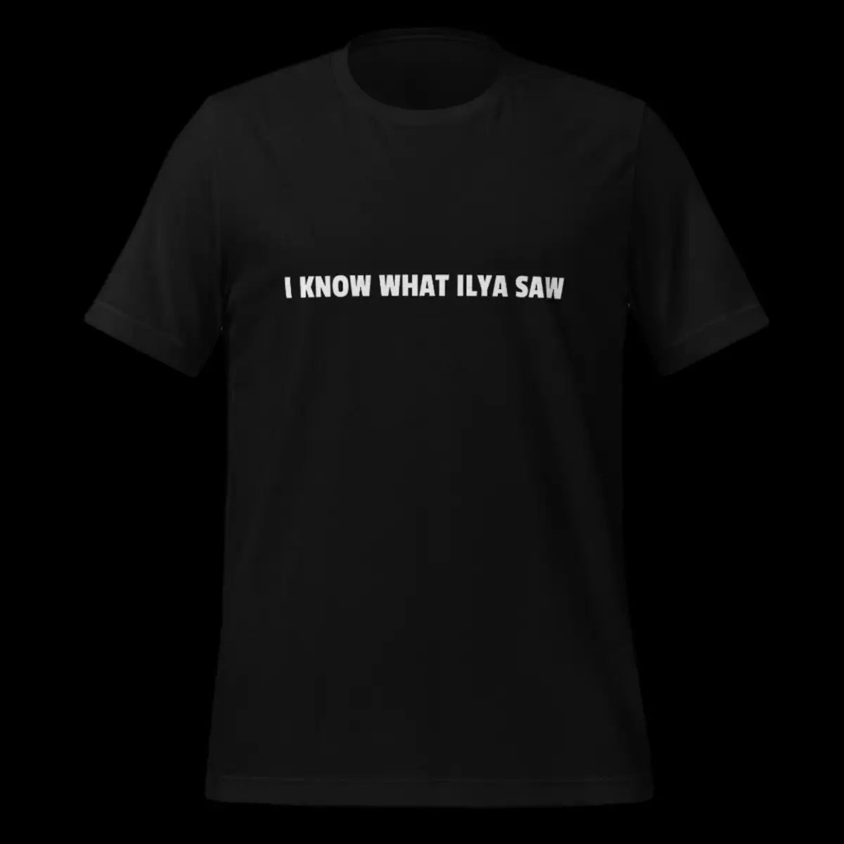 I KNOW WHAT ILYA SAW T-Shirt (unisex)