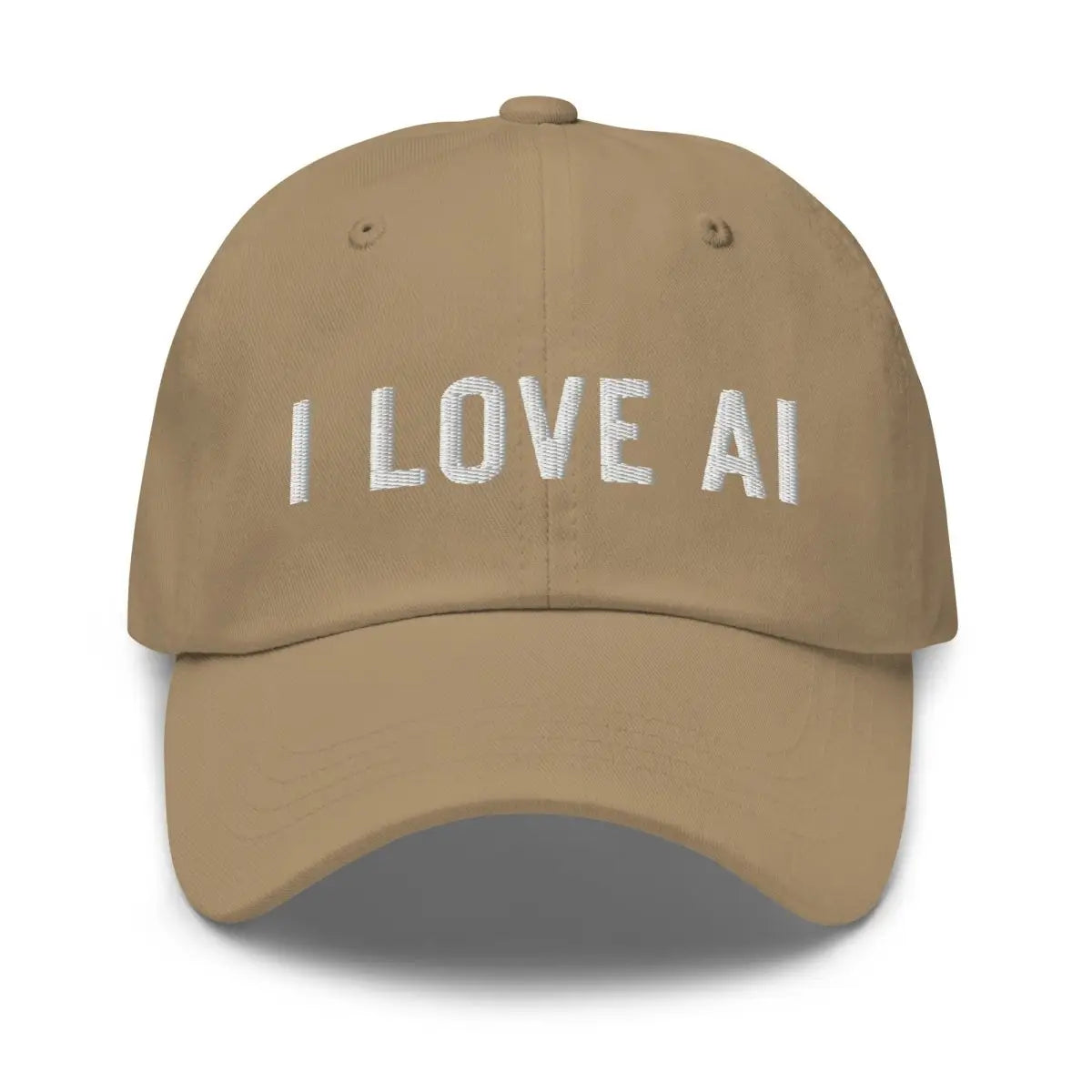 I LOVE AI Cap 2 - Khaki