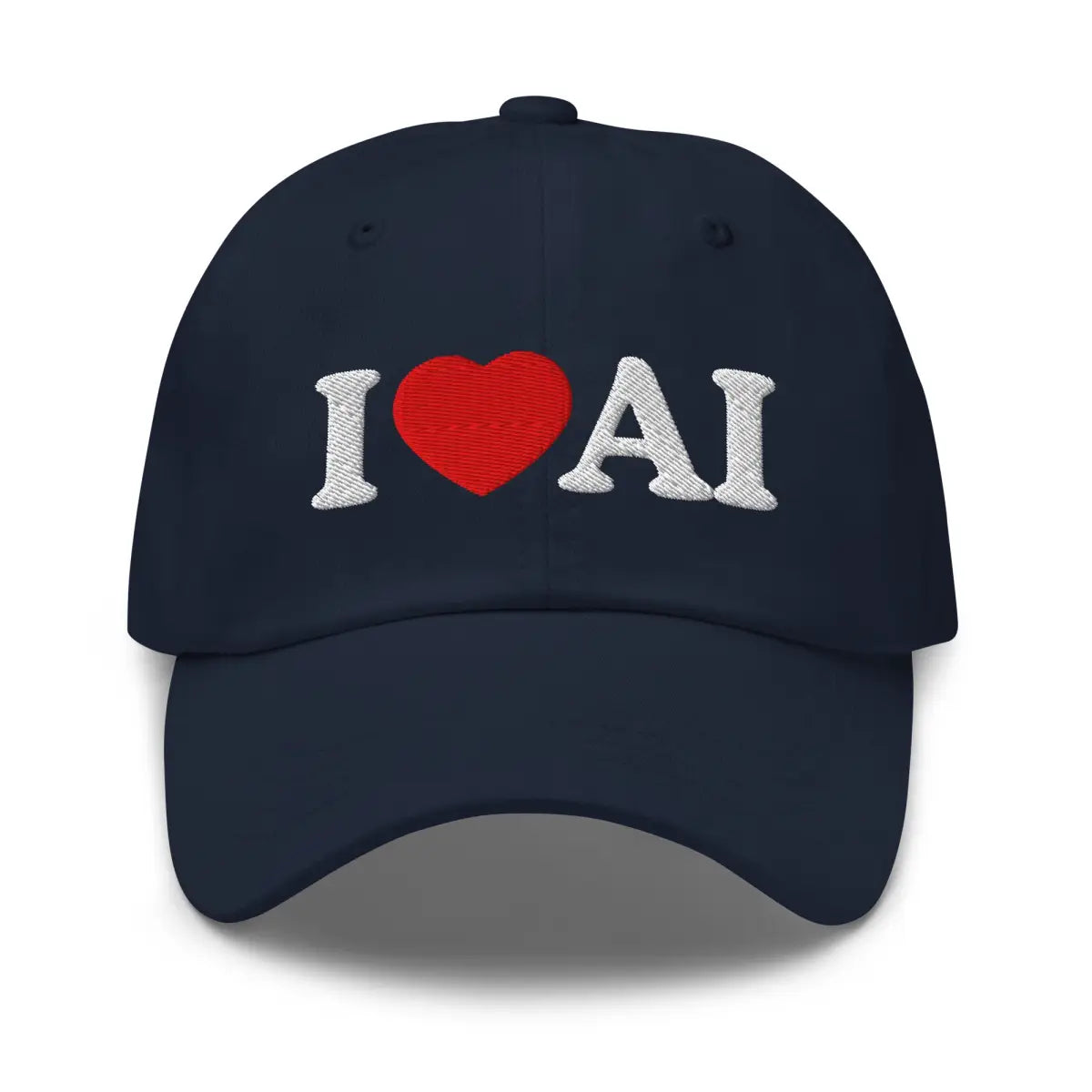 I Love AI Cap - Navy