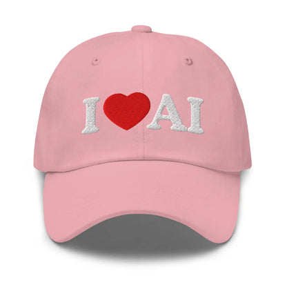 I Love AI Cap - Pink