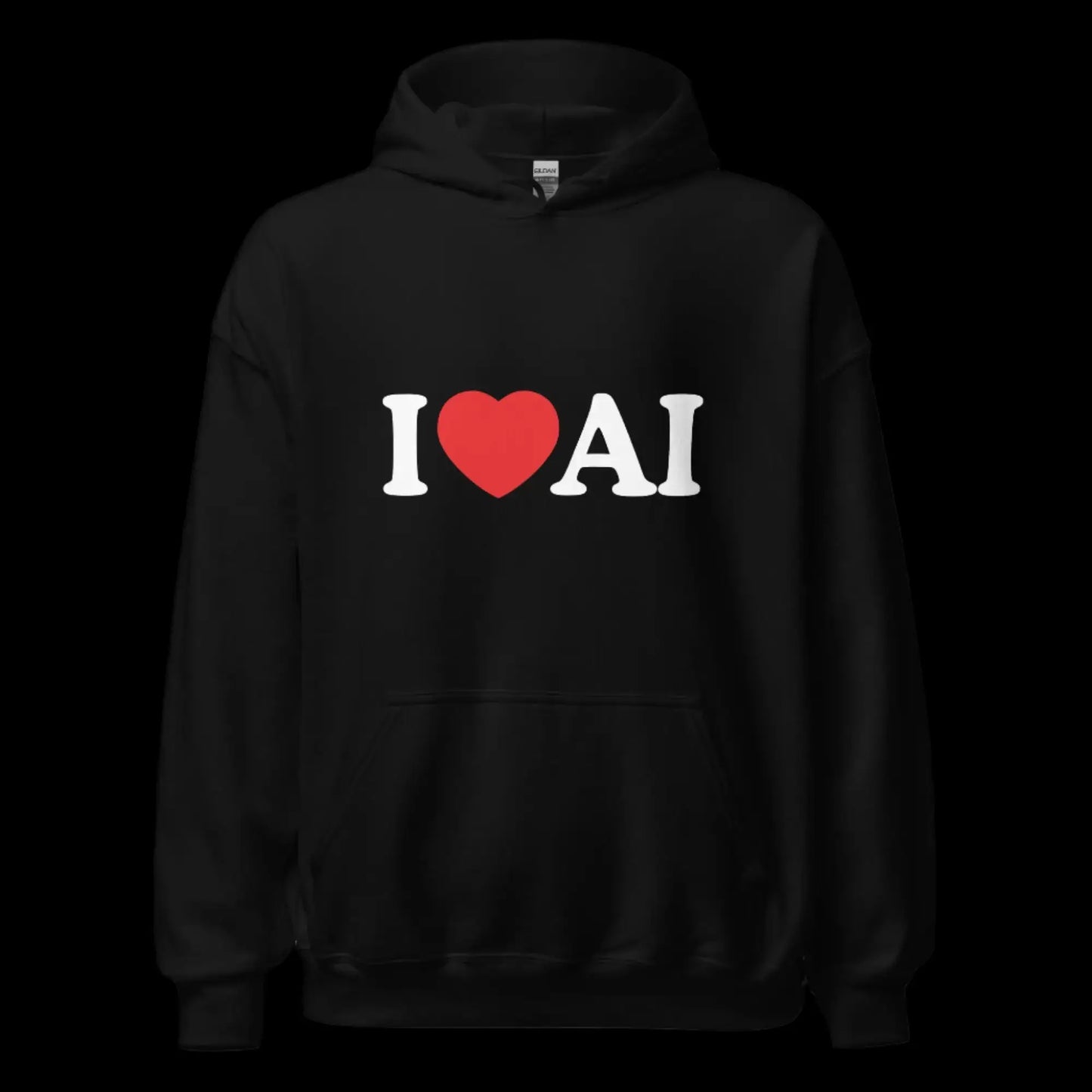 I Love AI Hoodie (unisex)