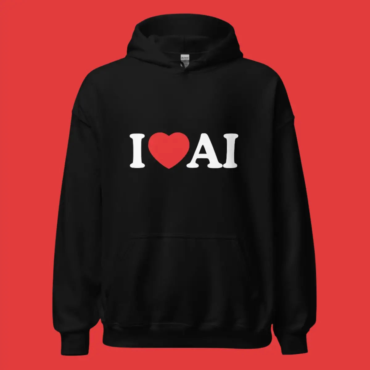 I Love AI Hoodie (unisex)