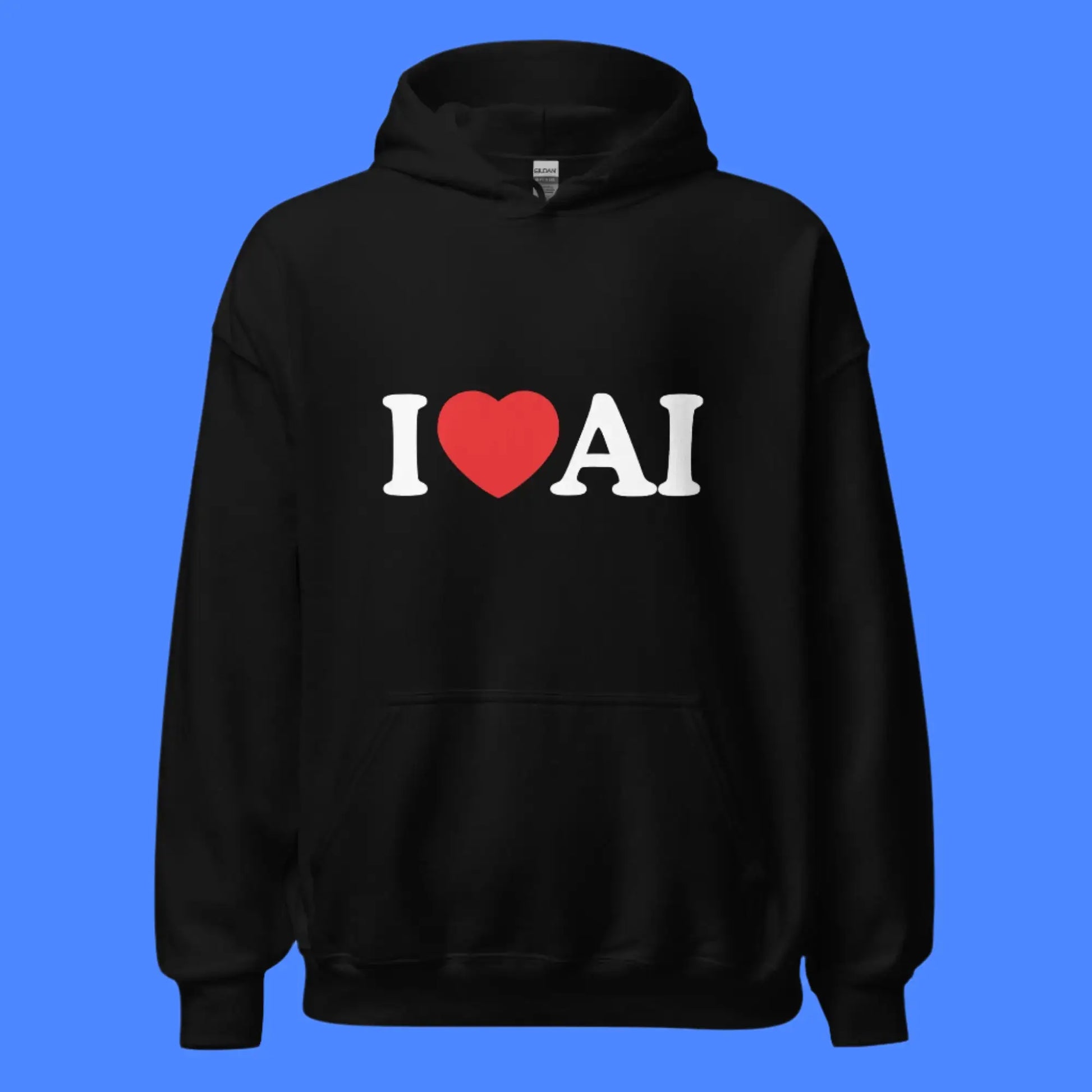 I Love AI Hoodie (unisex)