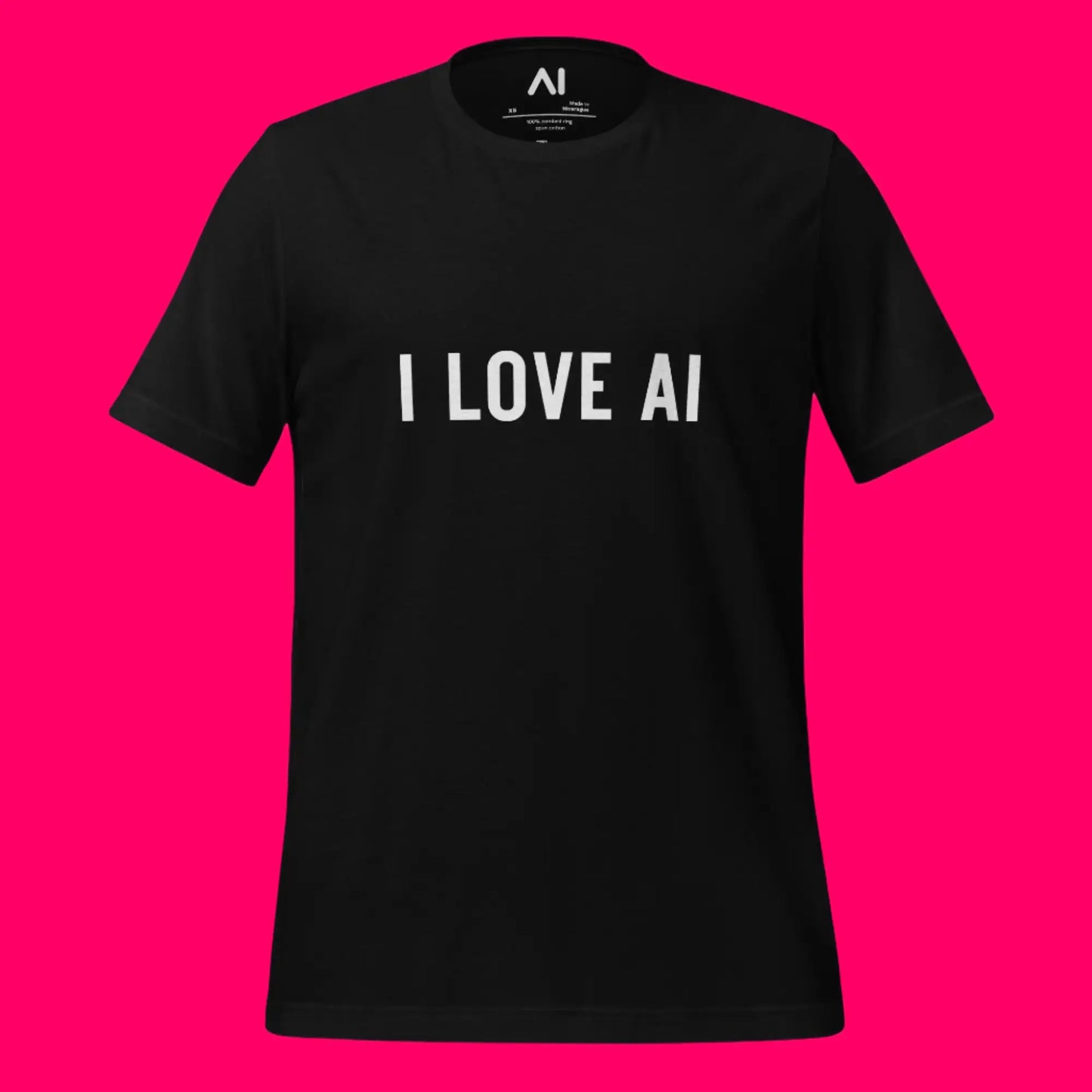 I LOVE AI T-Shirt 2 (unisex)