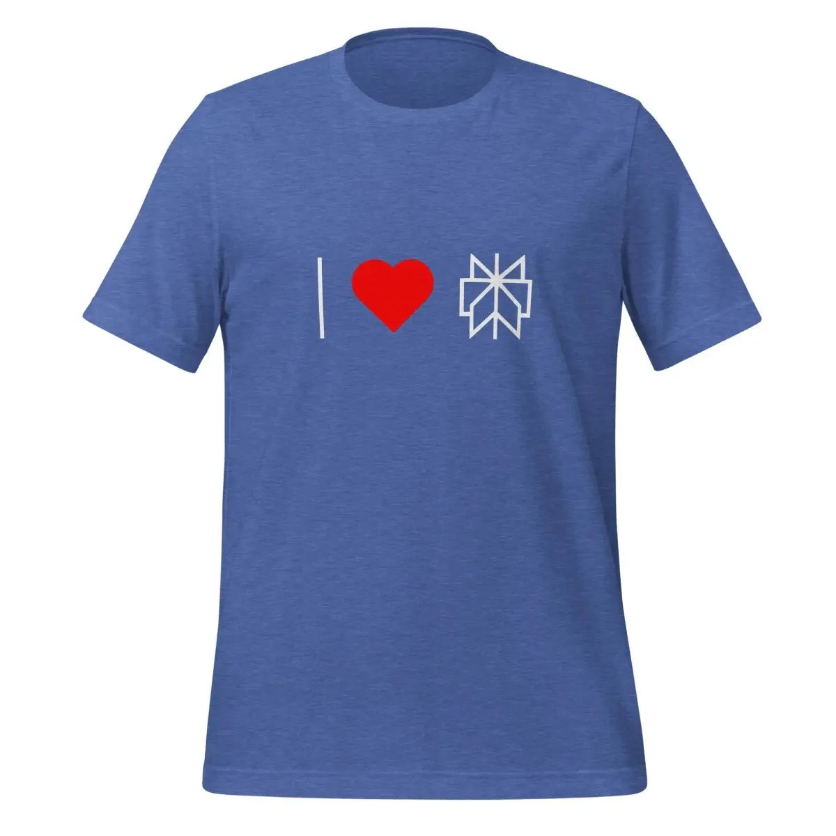 The i Love Perplexity T-shirt (unisex) Heather True Royal / m.