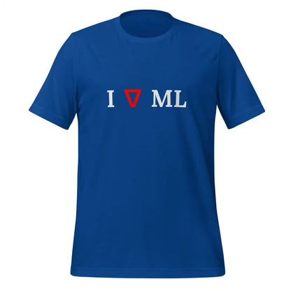 I Nabla ML T-Shirt (unisex) - True Royal / M