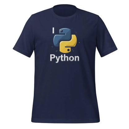 I Python T-Shirt (unisex) - Navy / M