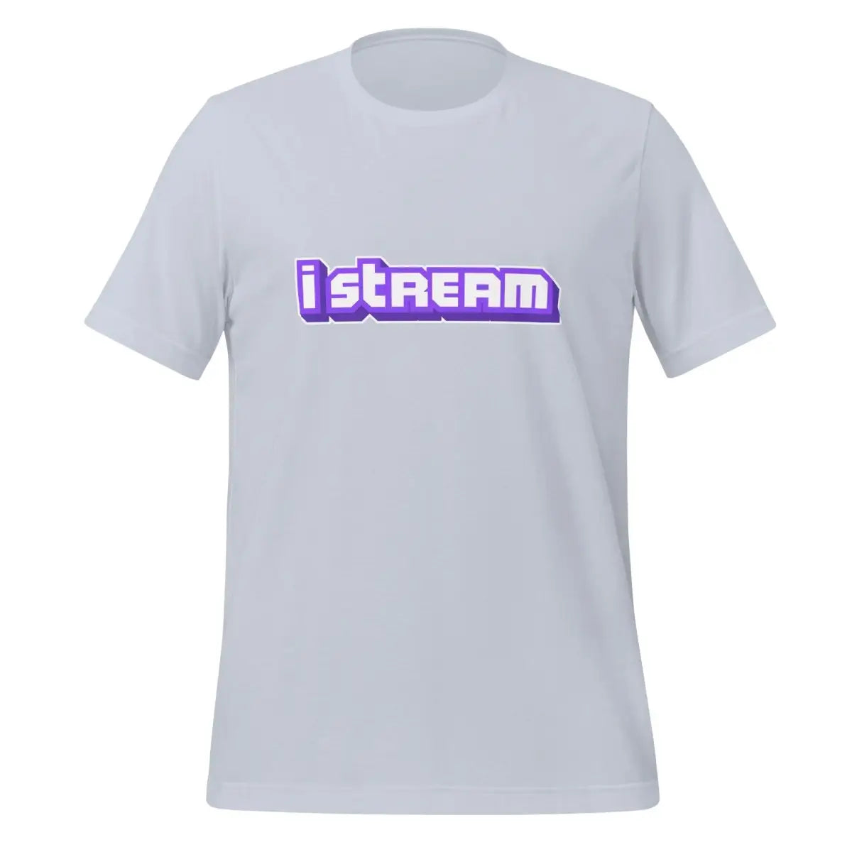 I Stream Gamer T-Shirt (unisex) - Light Blue / M