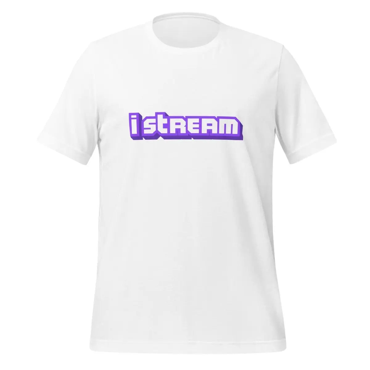 I Stream Gamer T-Shirt (unisex) - White / M