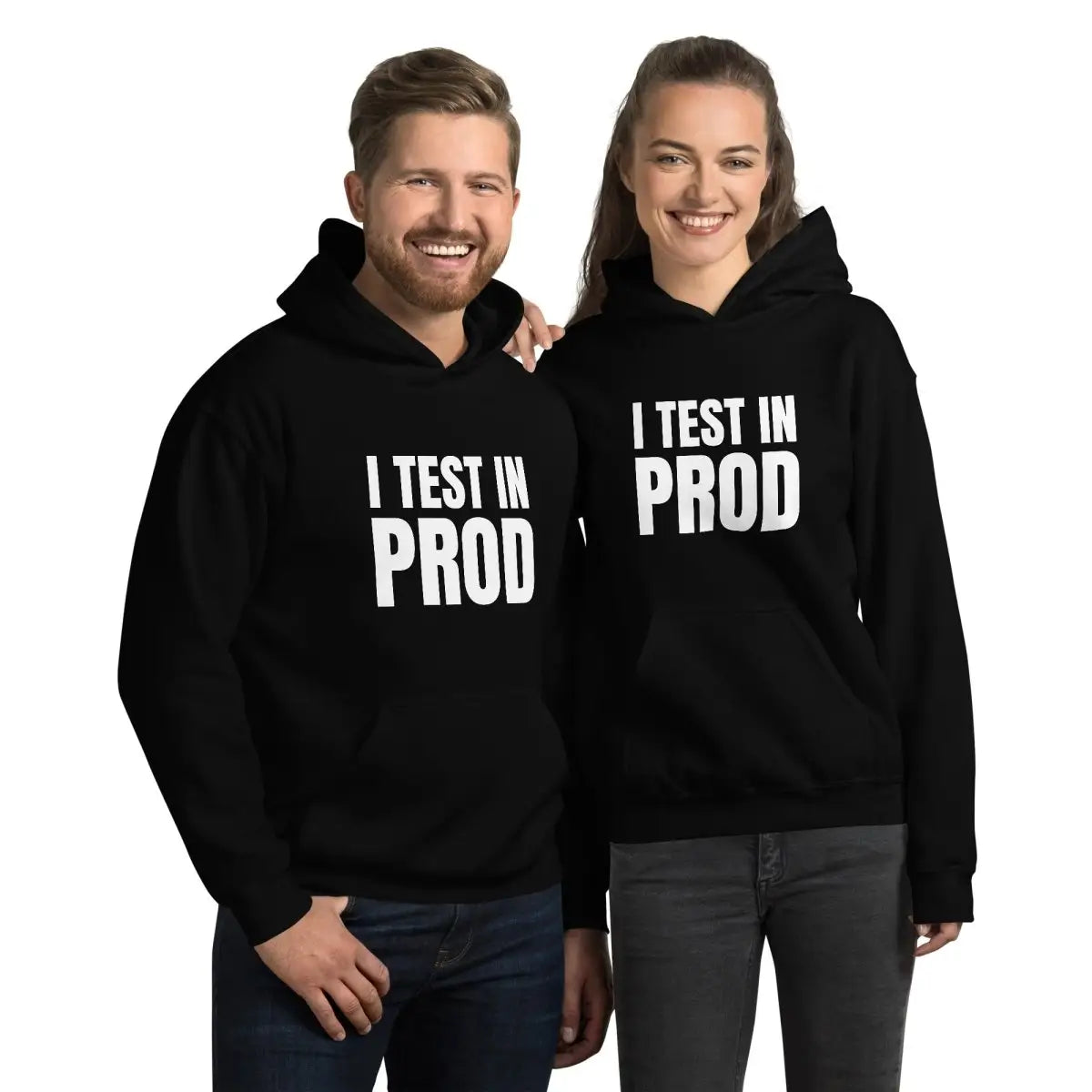 I Test in Prod Hoodie (unisex)