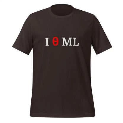 The i Theta Ml T-shirt (unisex) Brown / m.