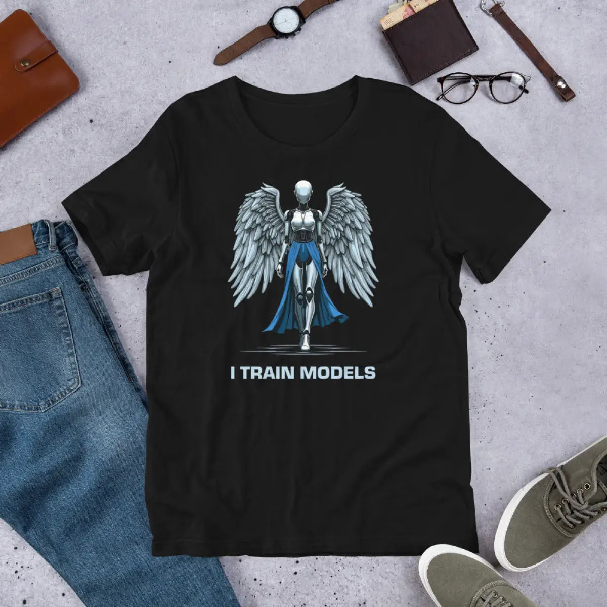 The i Train Models T-shirt (unisex).