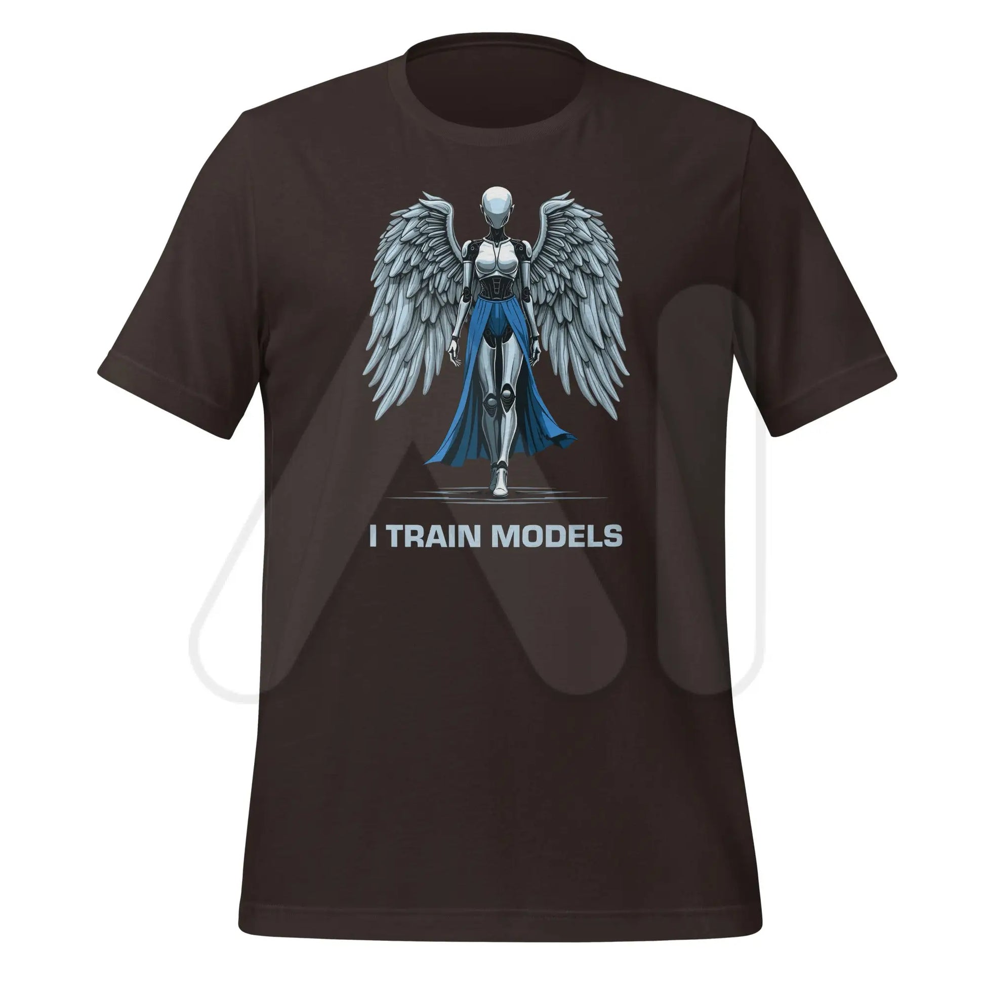 I TRAIN MODELS T-Shirt (unisex) - Brown / M