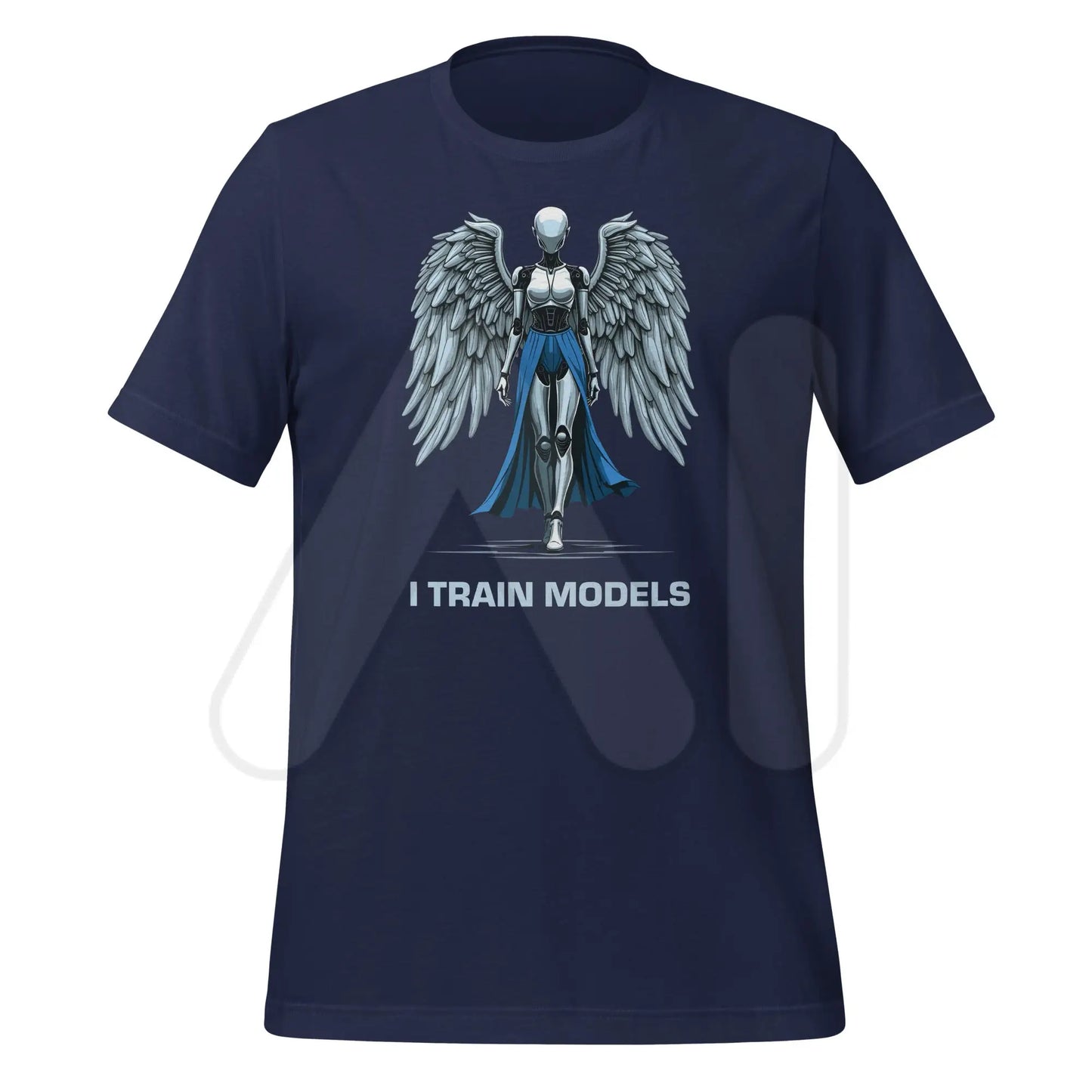 The i Train Models T-shirt (unisex) Navy / m.