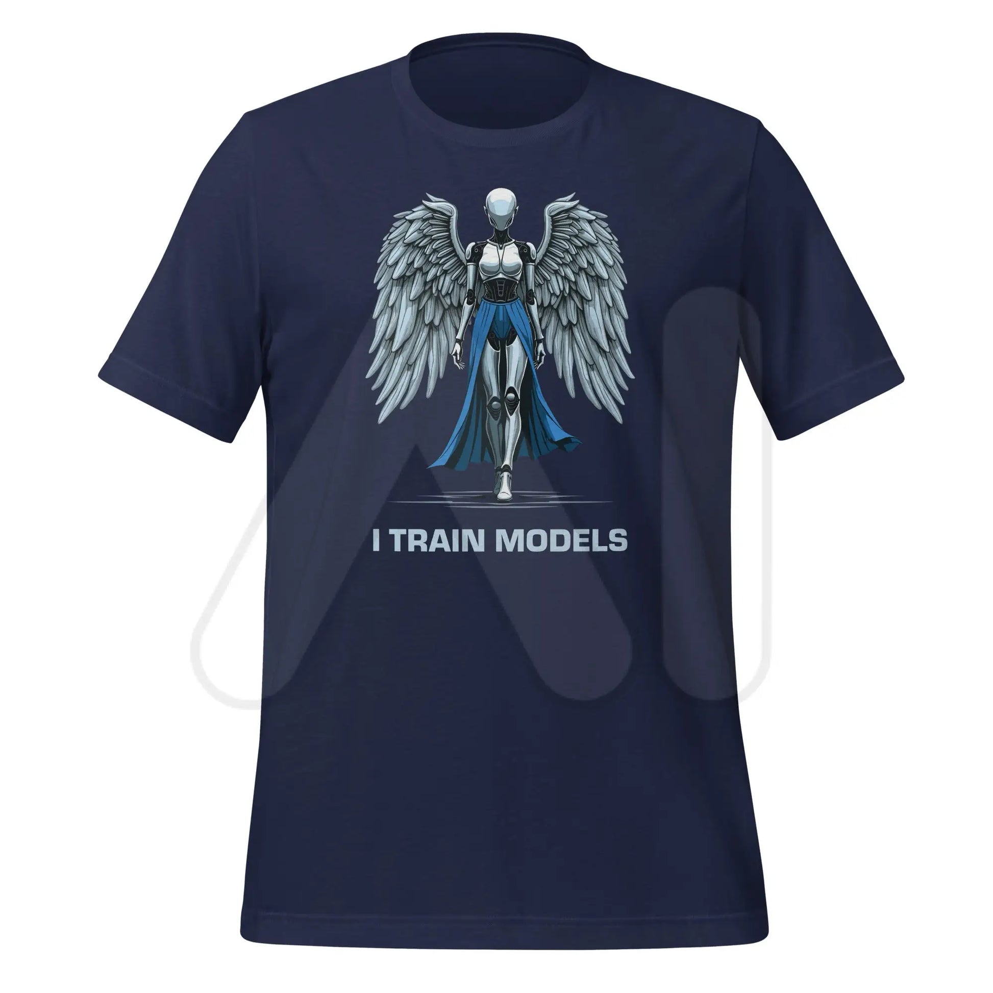 I TRAIN MODELS T-Shirt (unisex) - Navy / M