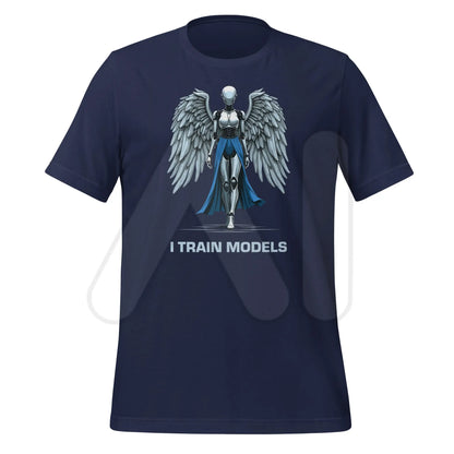 The i Train Models T-shirt (unisex) Navy / m.