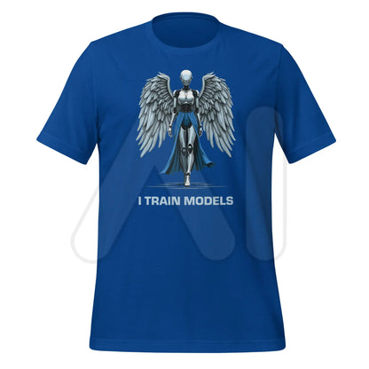 The i Train Models T-shirt (unisex) True Royal / m.