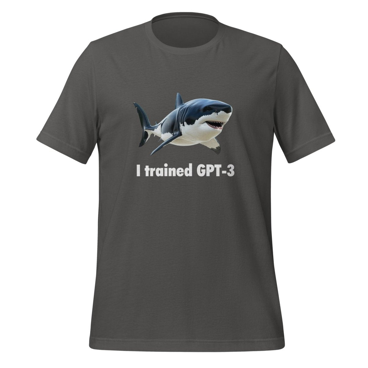 I trained GPT - 3 T - Shirt (unisex) - Asphalt - AI Store