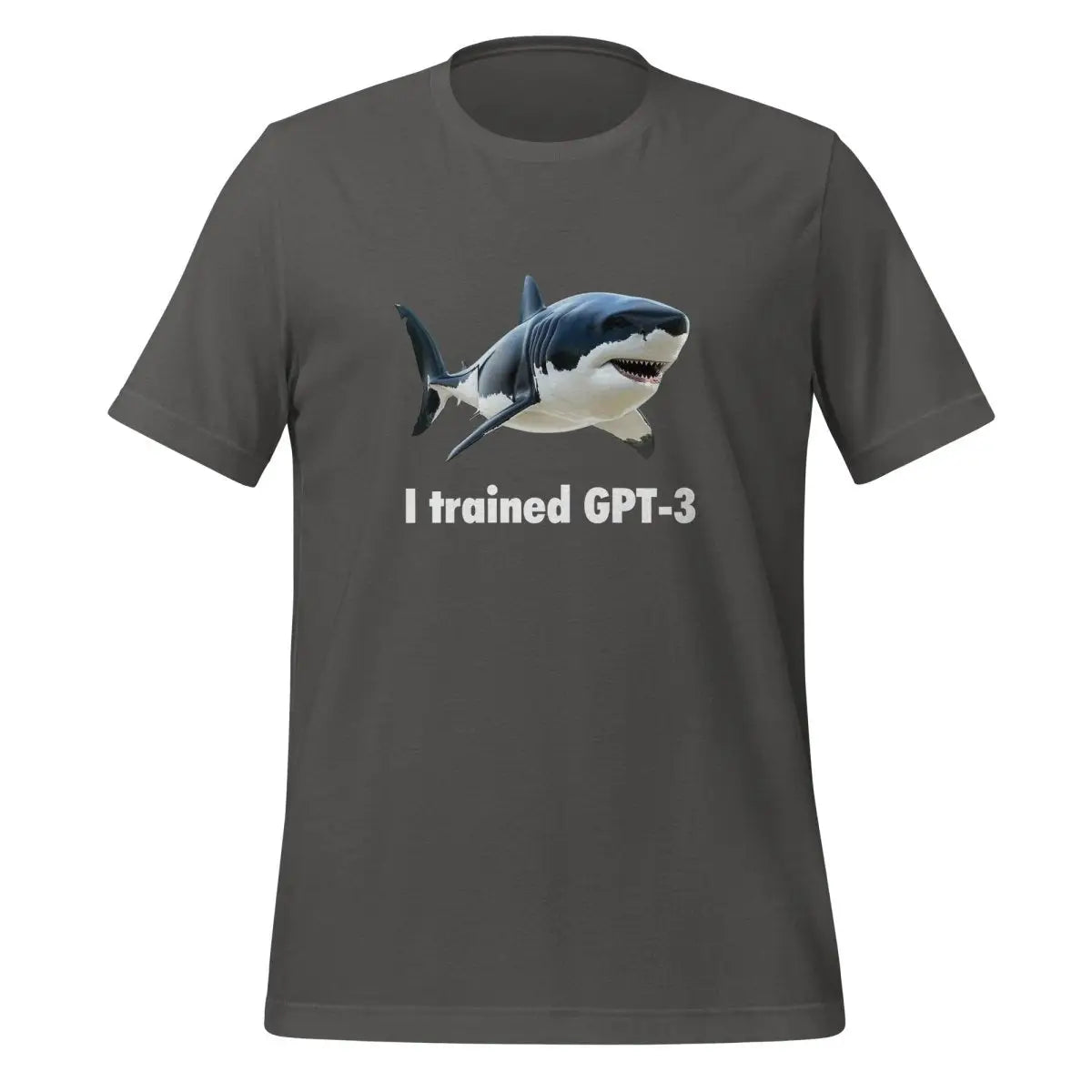 I trained GPT-3 T-Shirt (unisex) - Asphalt / M