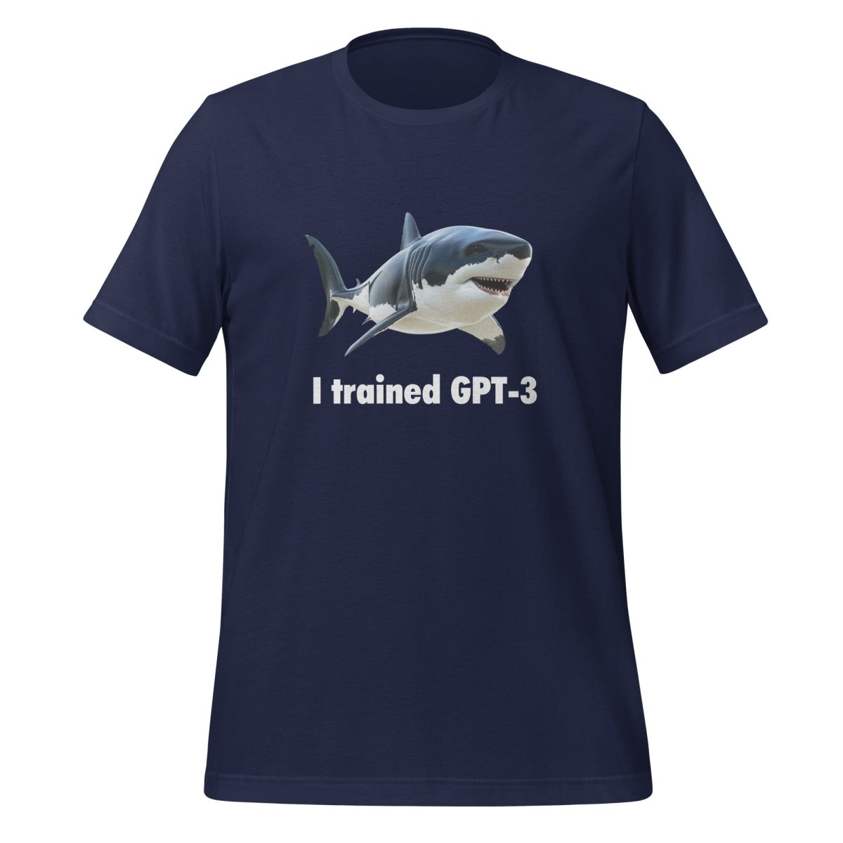 I trained GPT - 3 T - Shirt (unisex) - Navy - AI Store
