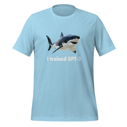 I trained GPT - 3 T - Shirt (unisex) - Ocean Blue - AI Store