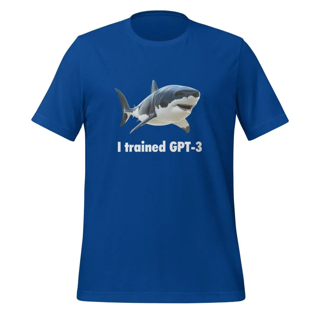 I trained GPT-3 T-Shirt (unisex) - True Royal / M