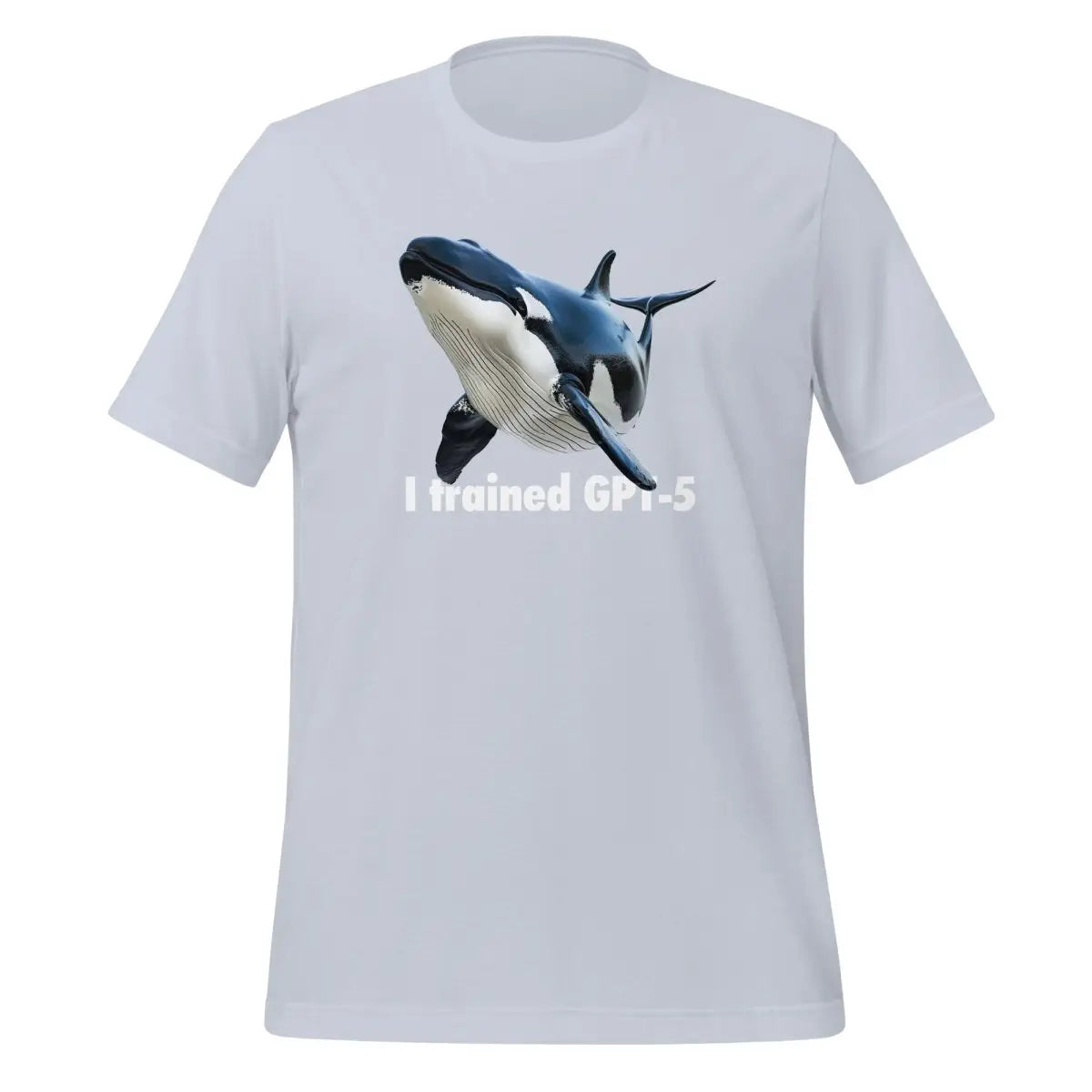 I trained GPT-5 T-Shirt (unisex) - Light Blue / M