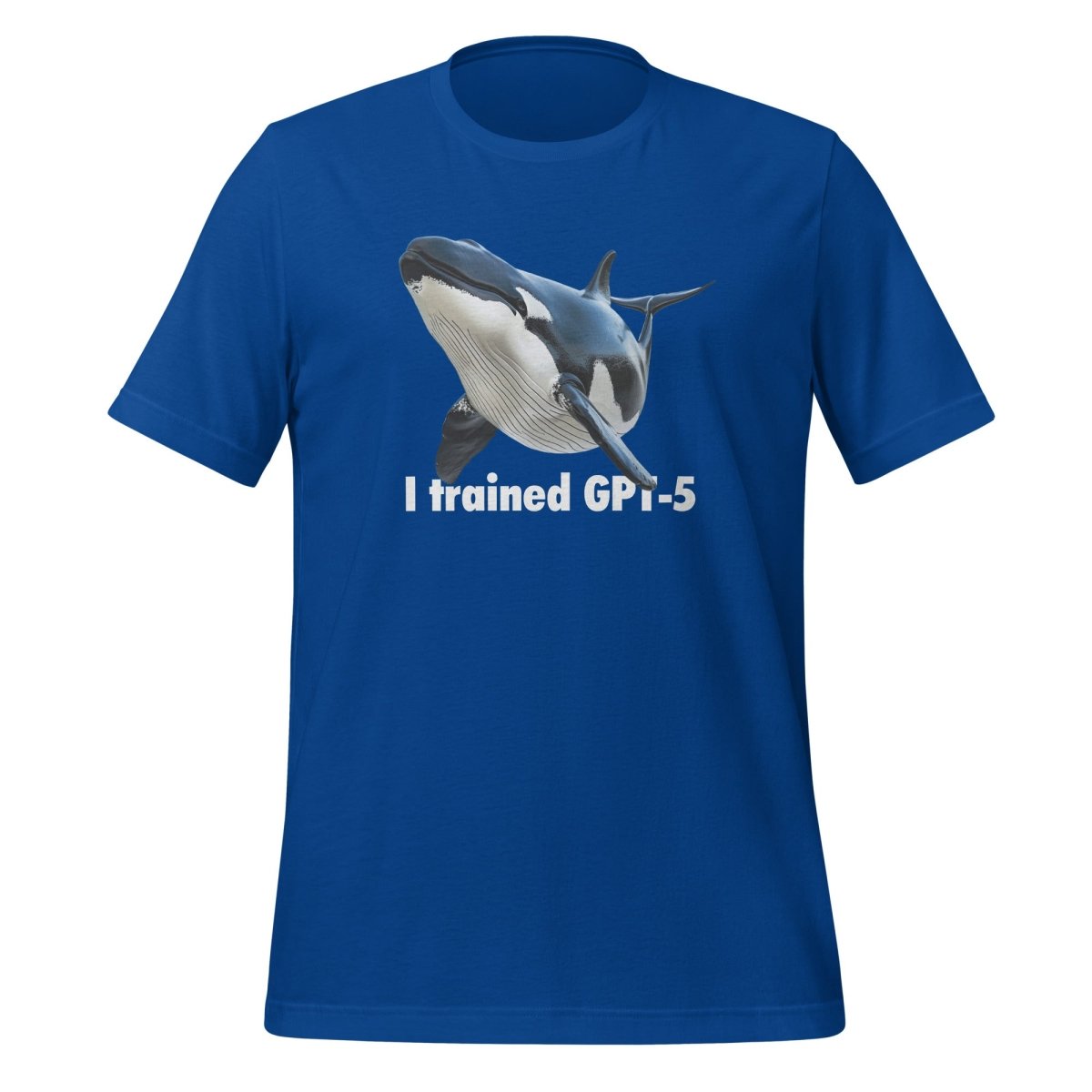 I trained GPT - 5 T - Shirt (unisex) - True Royal - AI Store