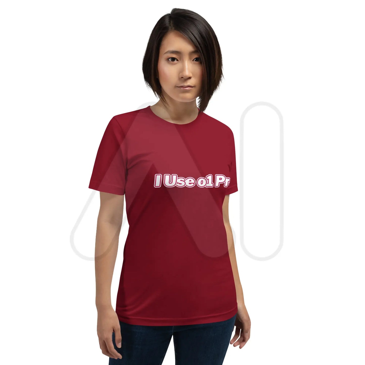 The i use O1 Pro T-shirt (unisex).