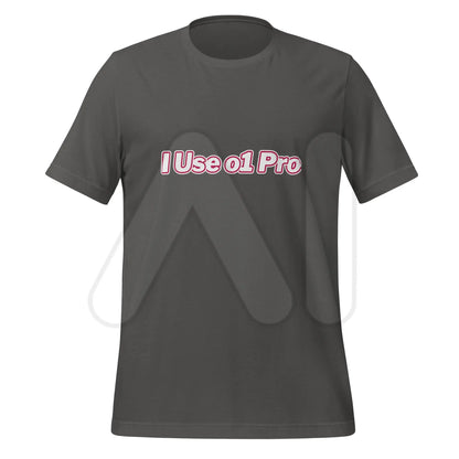 I Use o1 Pro T-Shirt (unisex) - Asphalt / M