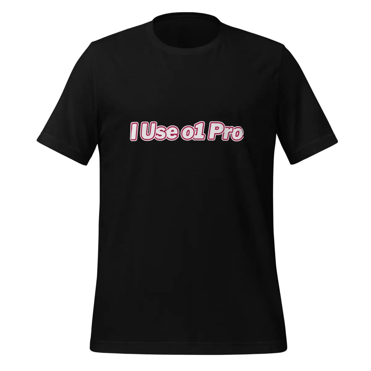 The i use O1 Pro T-shirt (unisex) Black / m.