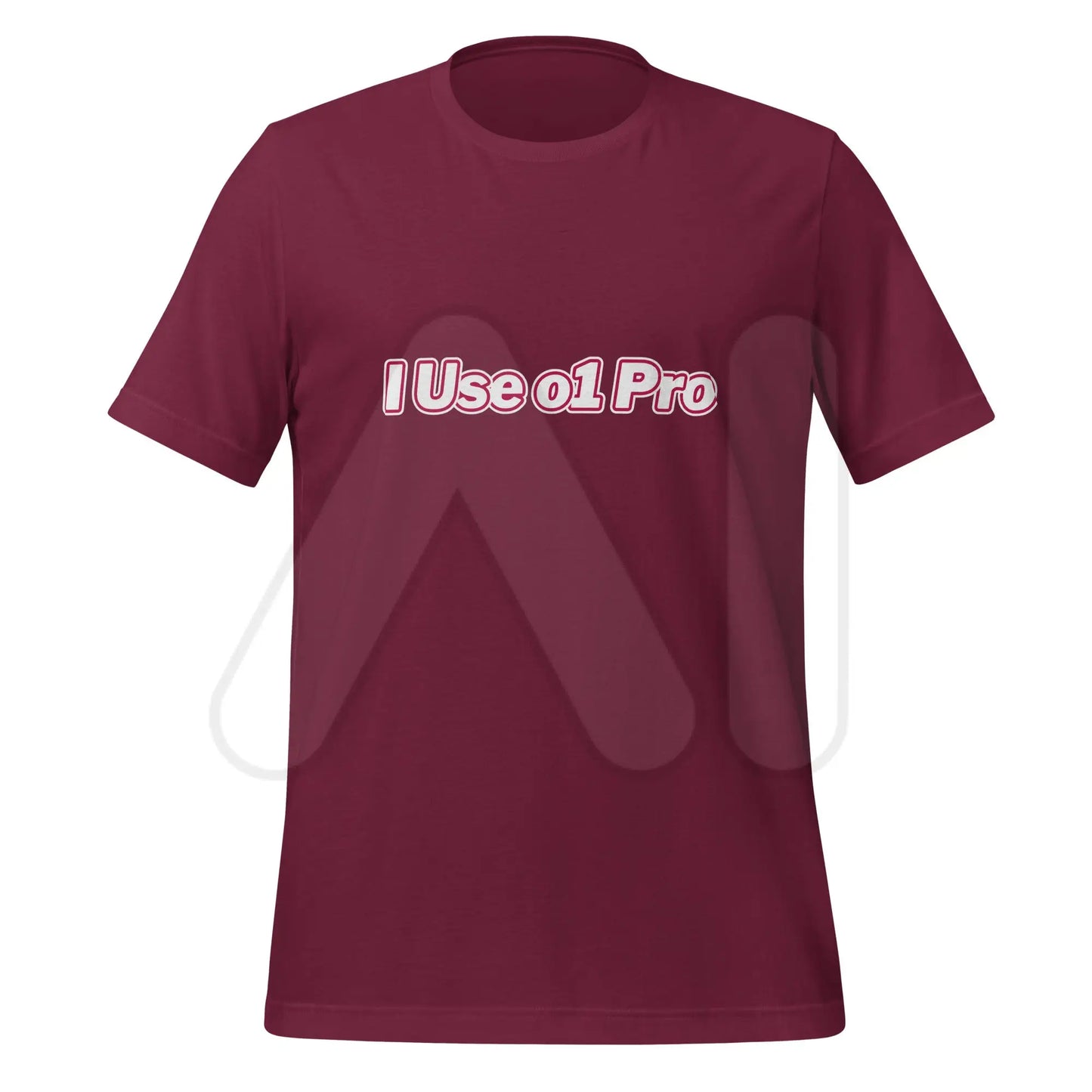 The i use O1 Pro T-shirt (unisex) Maroon / m.