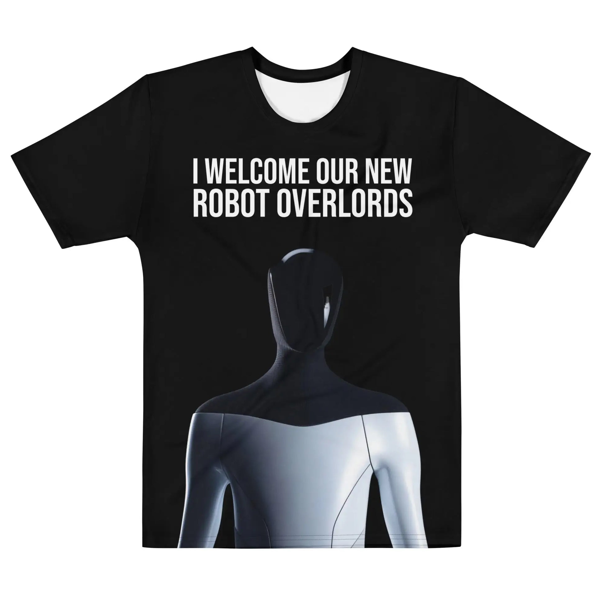 I Welcome Our New Robot Overlords Optimus T-Shirt (men) - M