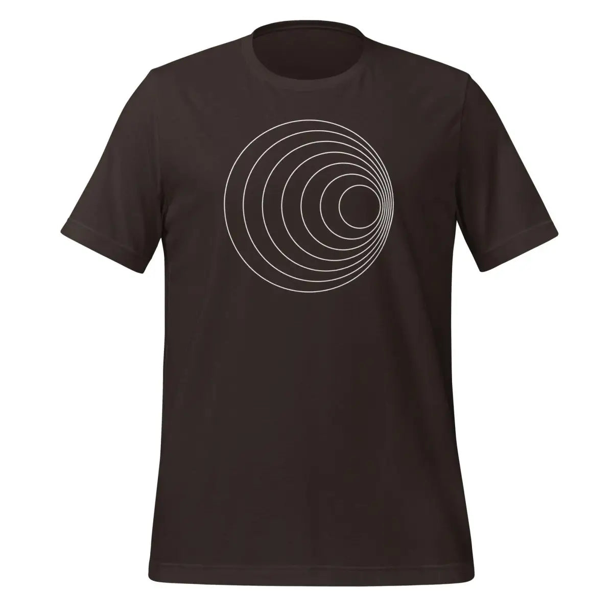 The Ilya Circles T-shirt (unisex) Brown / m.