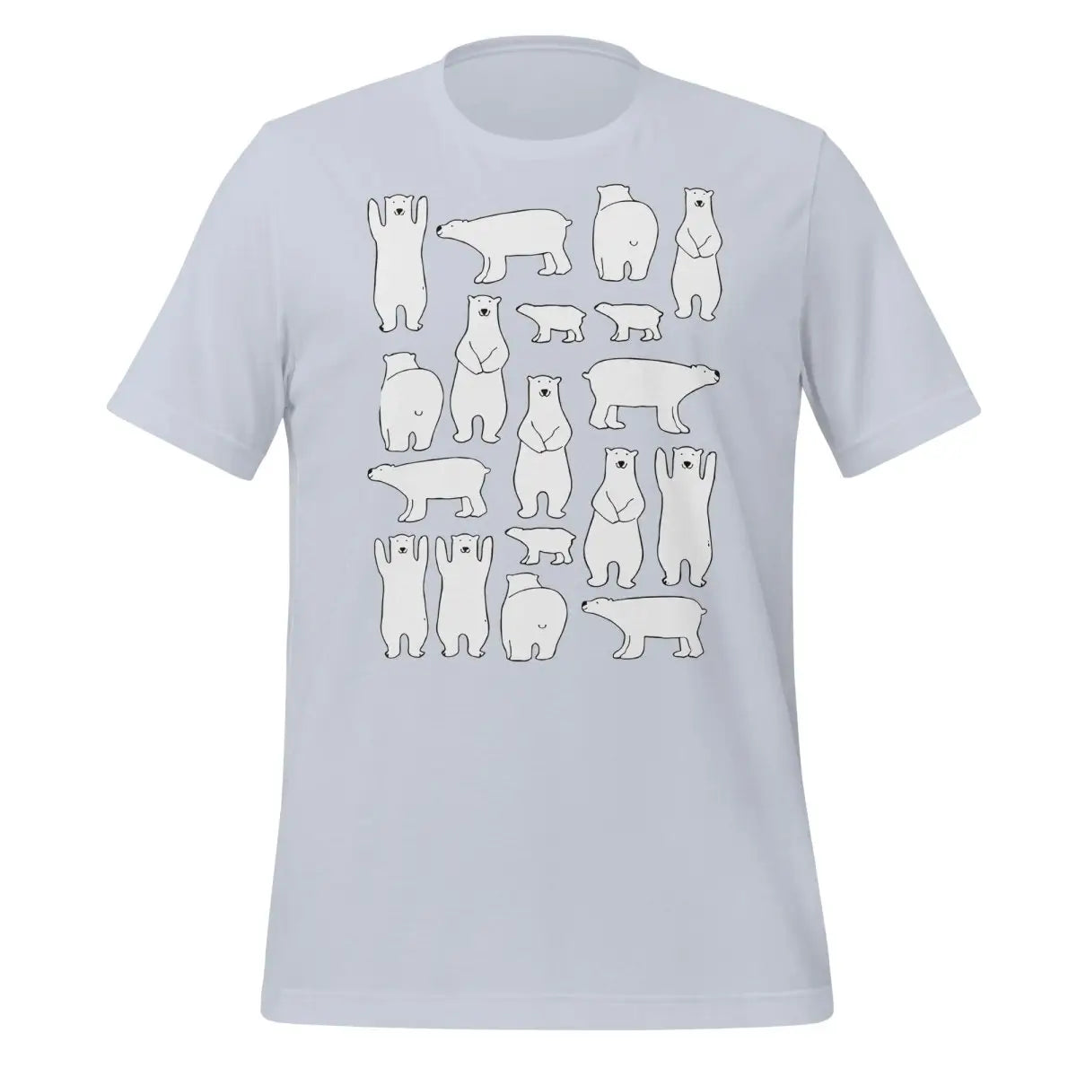 Ilya Polar Bears T-Shirt (unisex) - Light Blue / M