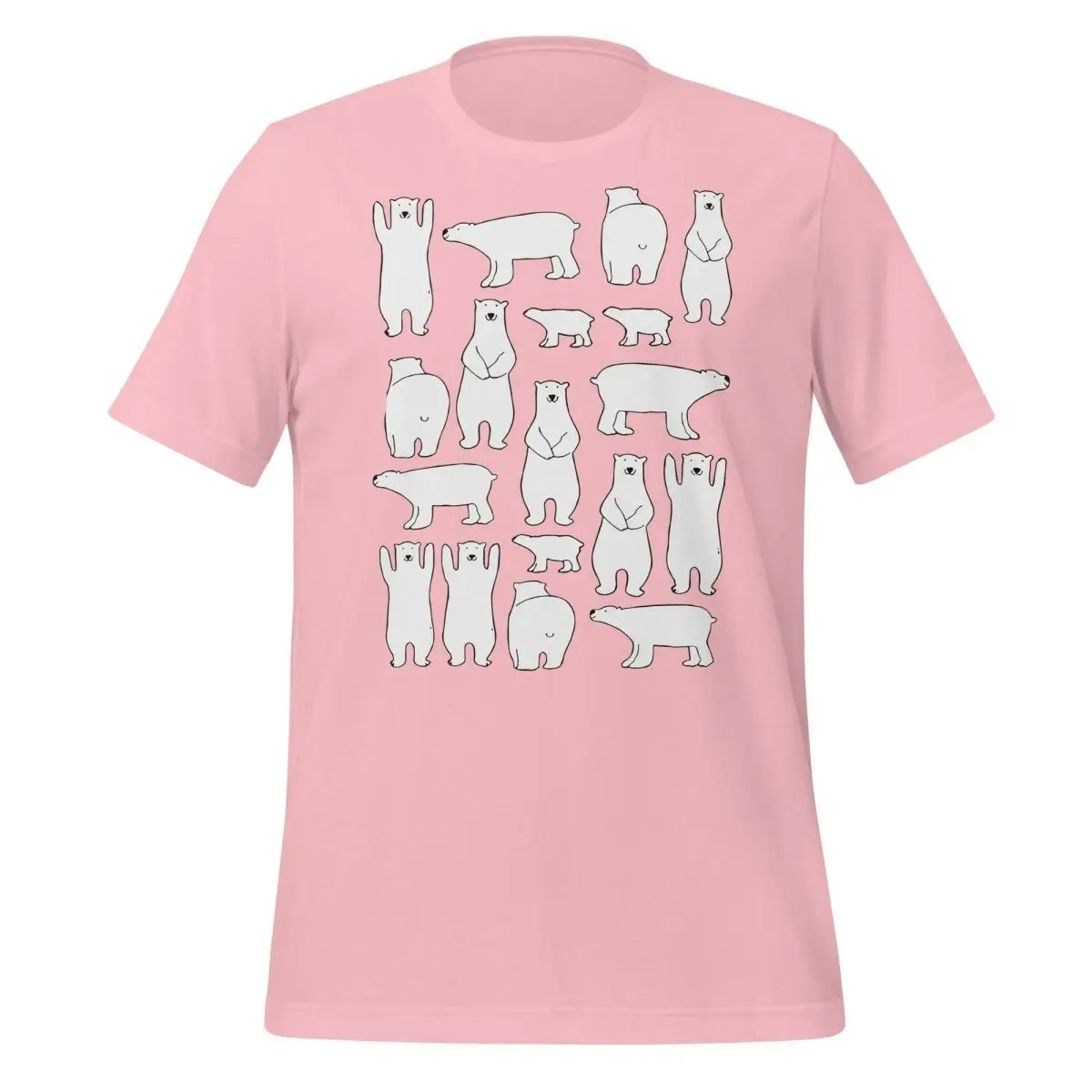 Ilya Polar Bears T-Shirt (unisex) - Pink / M