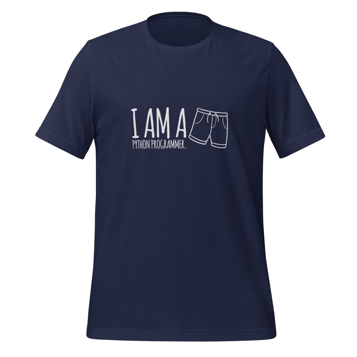 I'm a Python programmer. T - Shirt (unisex) - Navy - AI Store