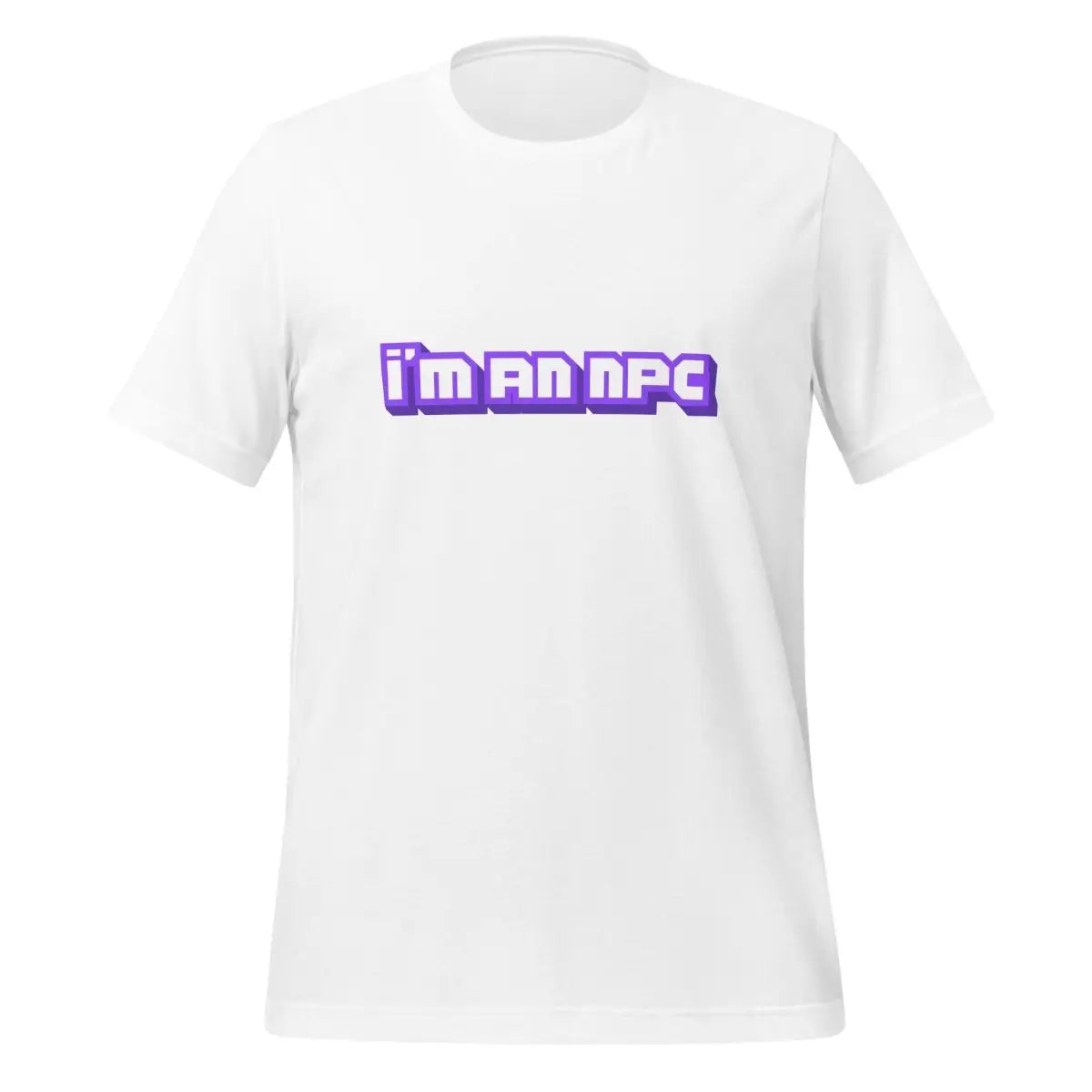 I’m an NPC Gamer T-Shirt (unisex) - White / M