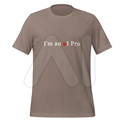 I’m an o1 Pro + Strawberry T-Shirt (unisex) - Pebble / M