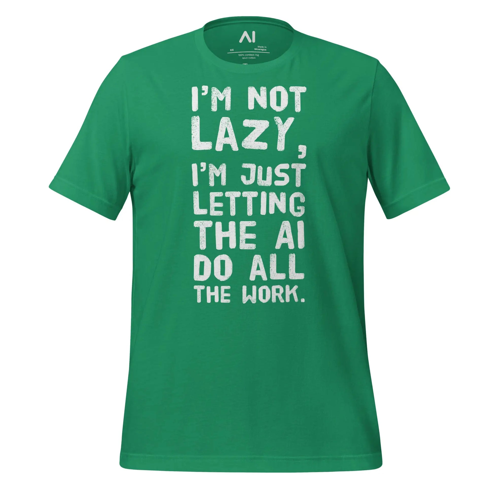 I’m Not Lazy T-Shirt (unisex) - Kelly / M