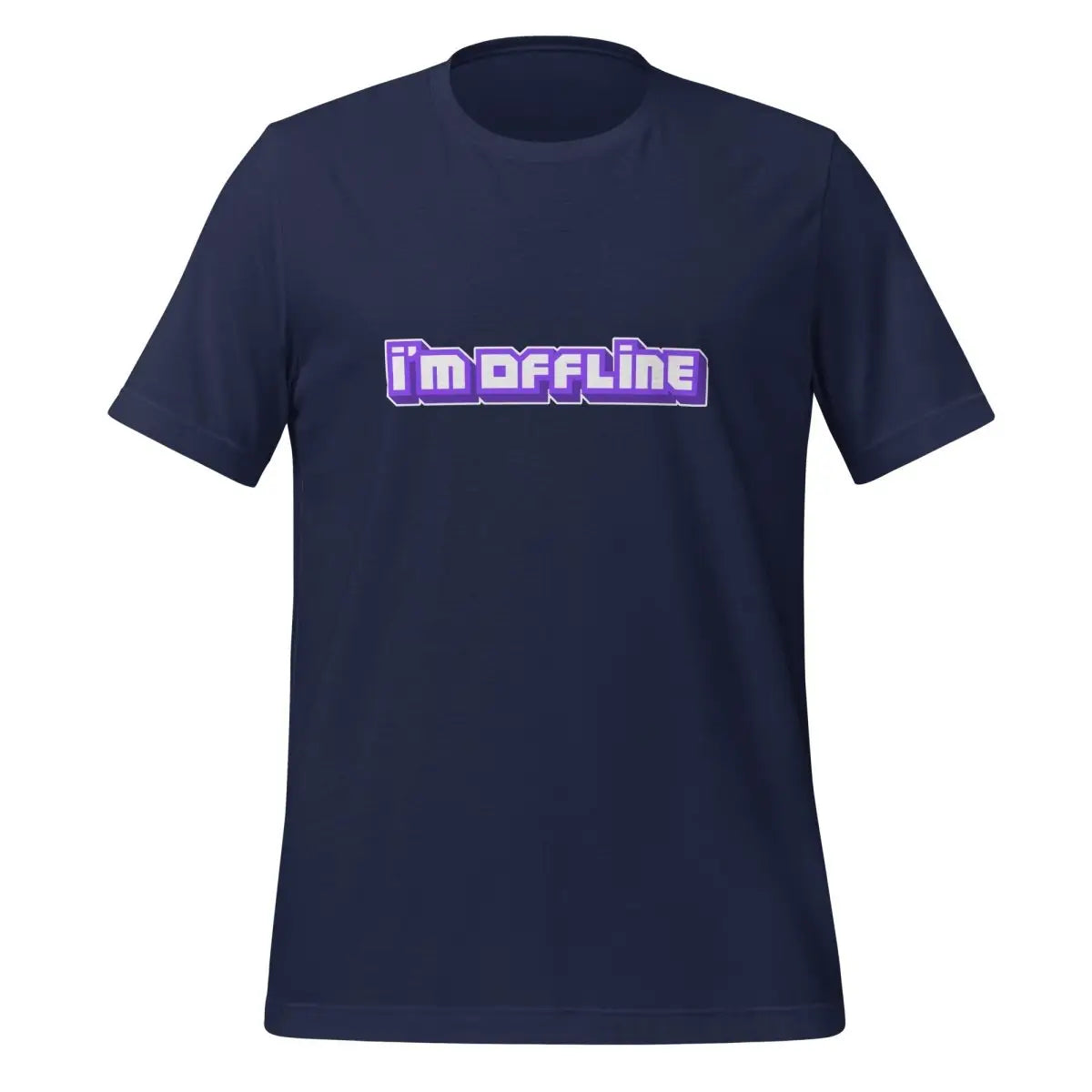 I’m Offline Twitch-Style T-Shirt (unisex) - Navy / M