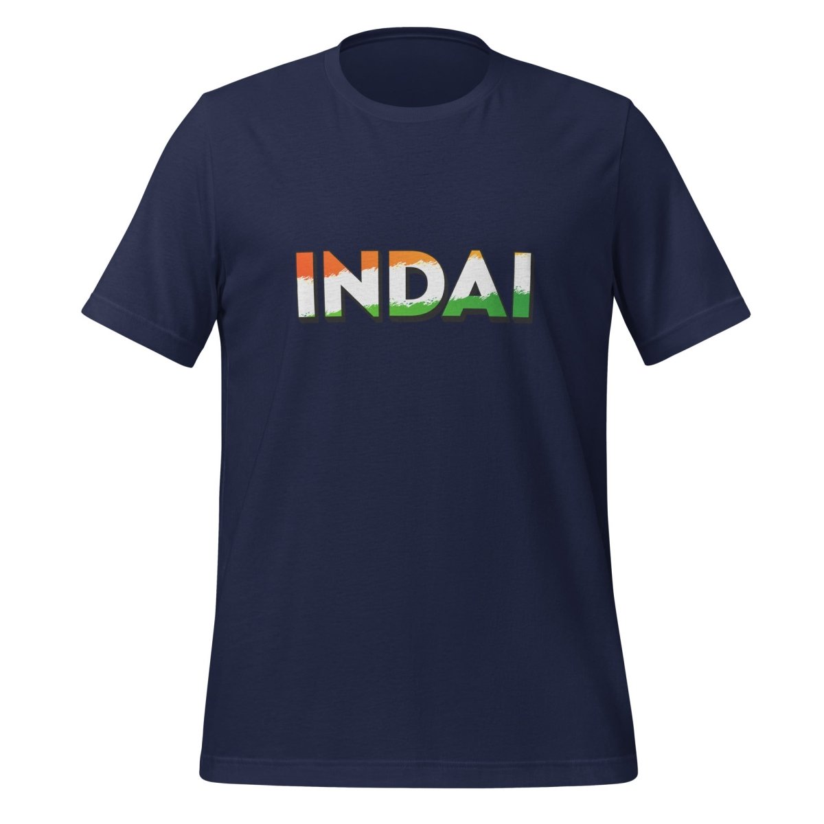 INDAI (India AI) T-Shirt (unisex) - Navy - AI Store