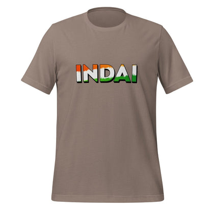 INDAI (India AI) T-Shirt (unisex) - Pebble - AI Store