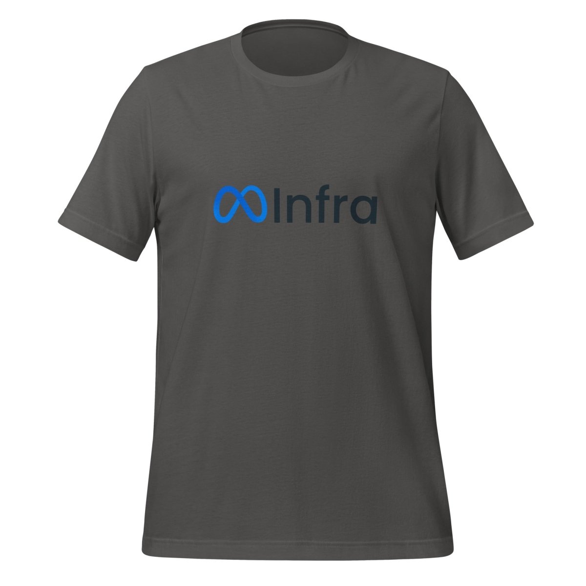 Infra Logo T-Shirt (unisex) - Asphalt - AI Store