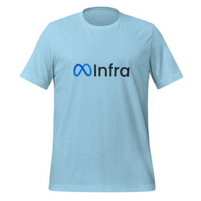 Infra Logo T-Shirt (unisex) - Ocean Blue - AI Store