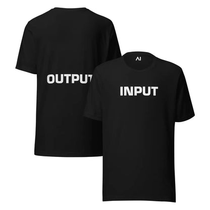 Input Output Front and Back T-Shirt (unisex)