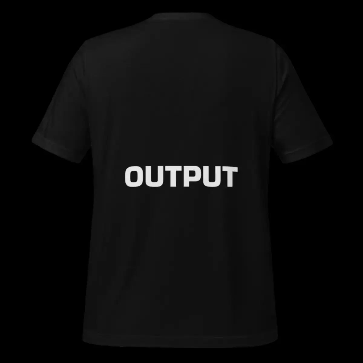 Input Output Front and Back T-Shirt (unisex)