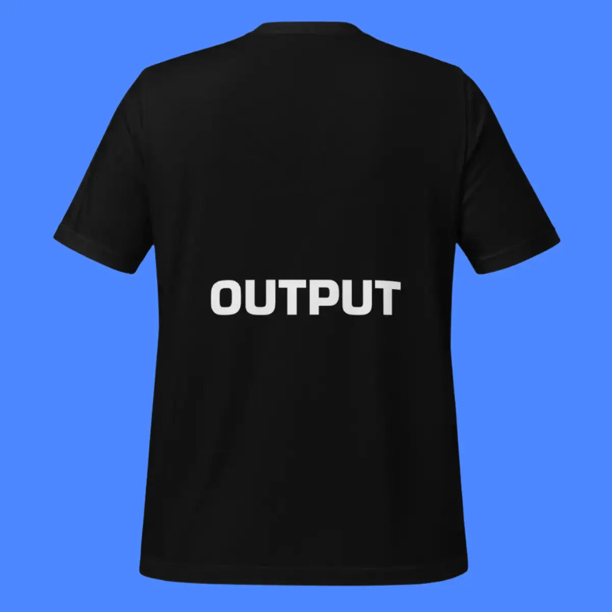 Input Output Front and Back T-Shirt (unisex)